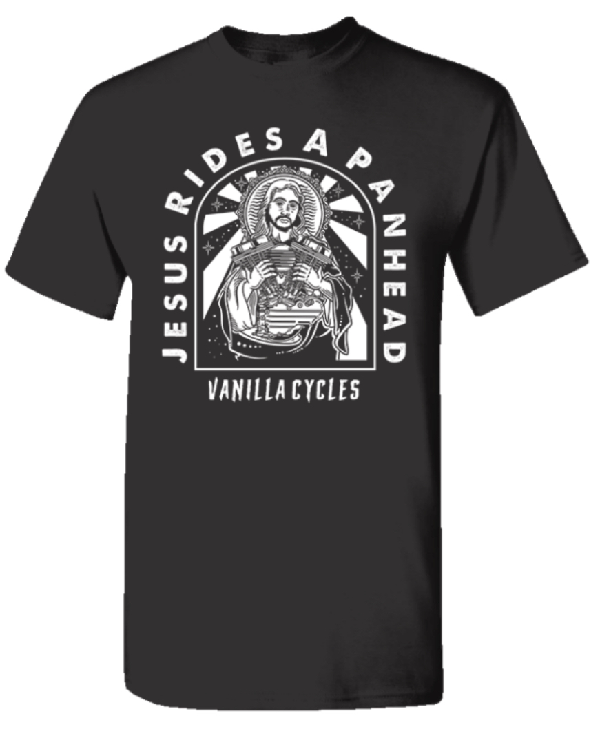 Harley-Davidson Jesus Rides a Panhead Shirt